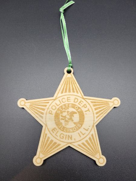 Police Star ornament