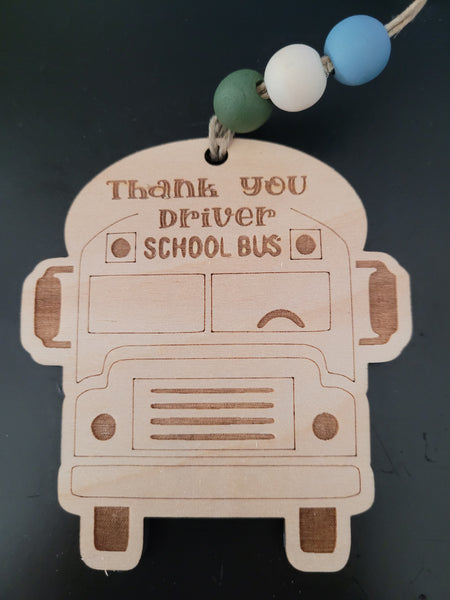USP, USPS, Amazon. Garbage truck, or Bus driver- thank you ornament