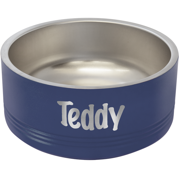 Pet Bowls-Stainless Steel powder coated